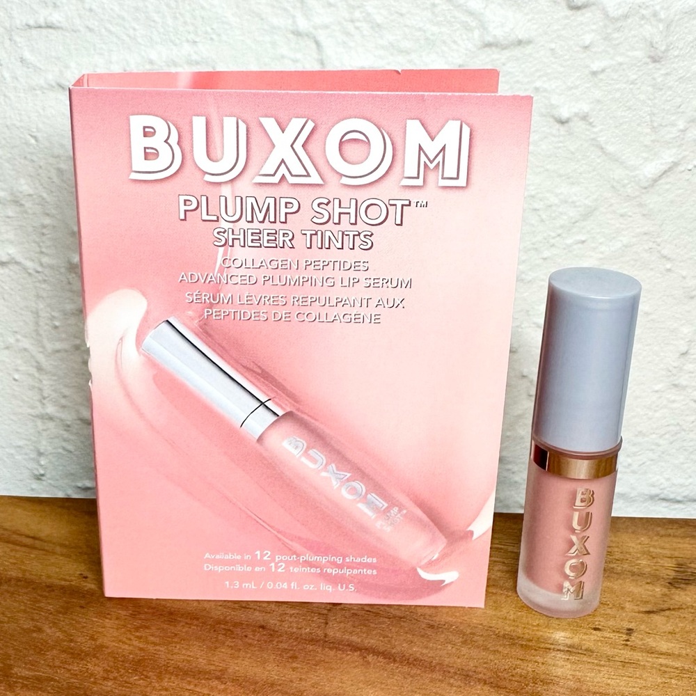 5 for $25-Buxom Plump Shot Sheer Tints Lip Serum
